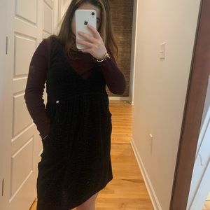 Juicy couture textured black dress